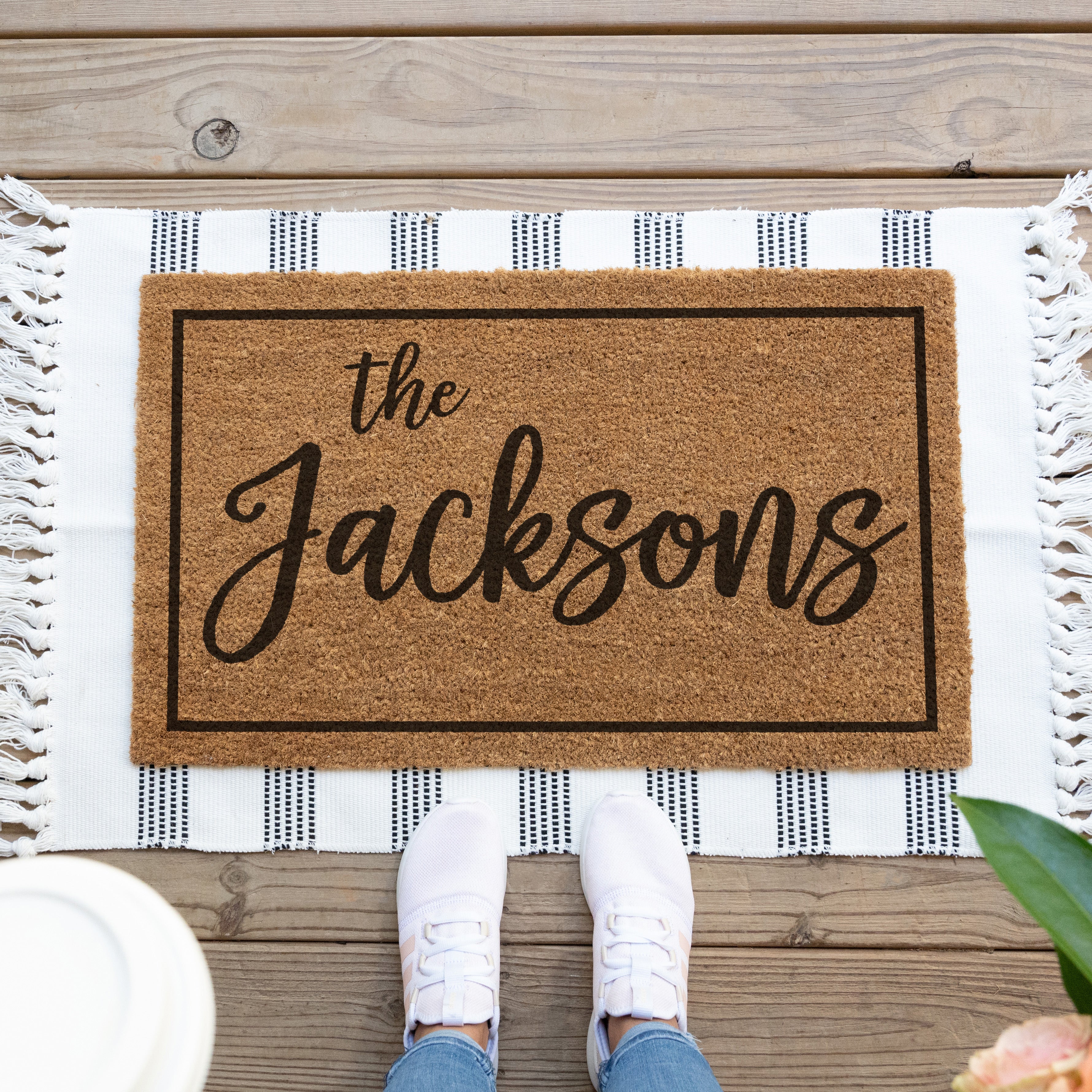 Personalized Last Name Doormat