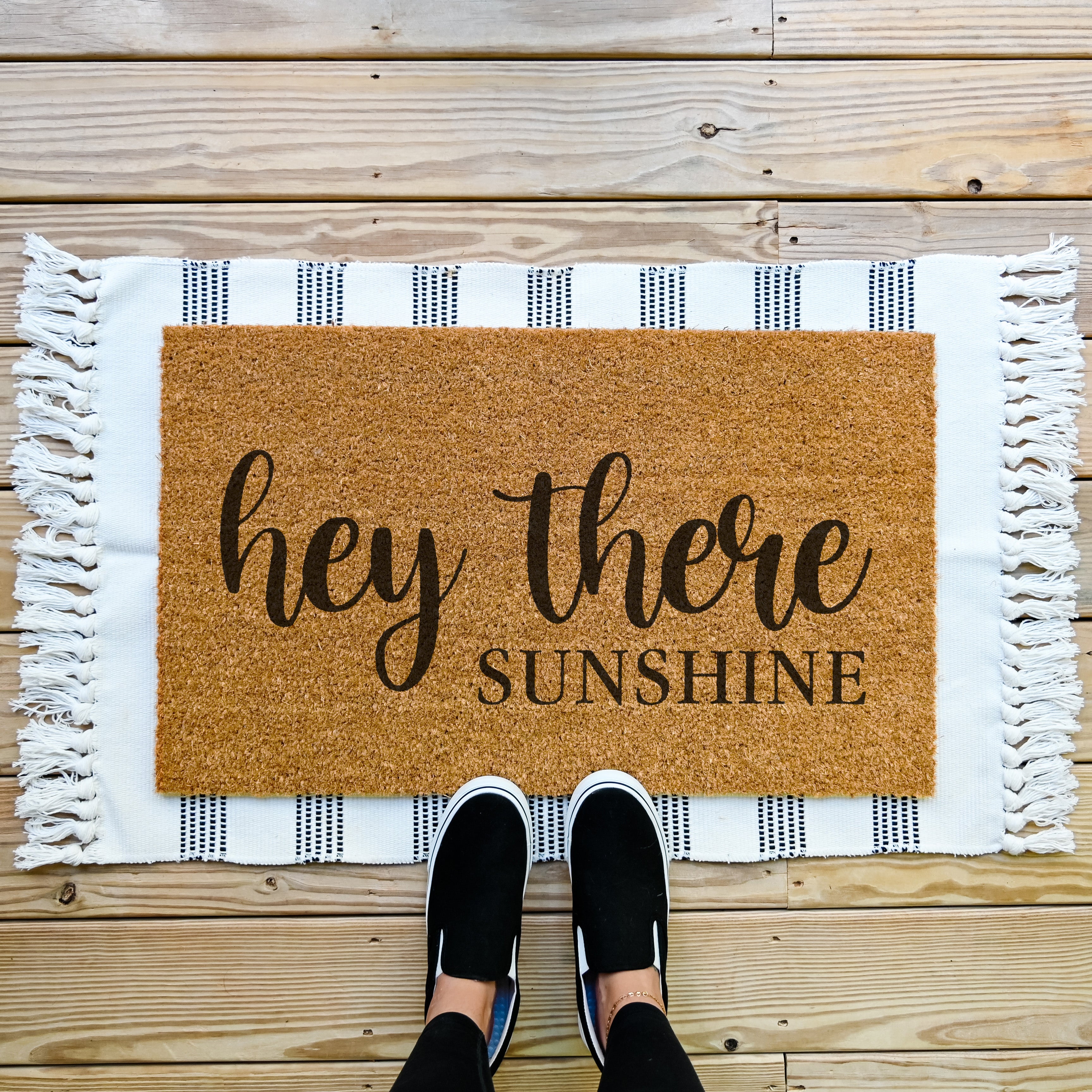 Hey There Sunshine Doormat