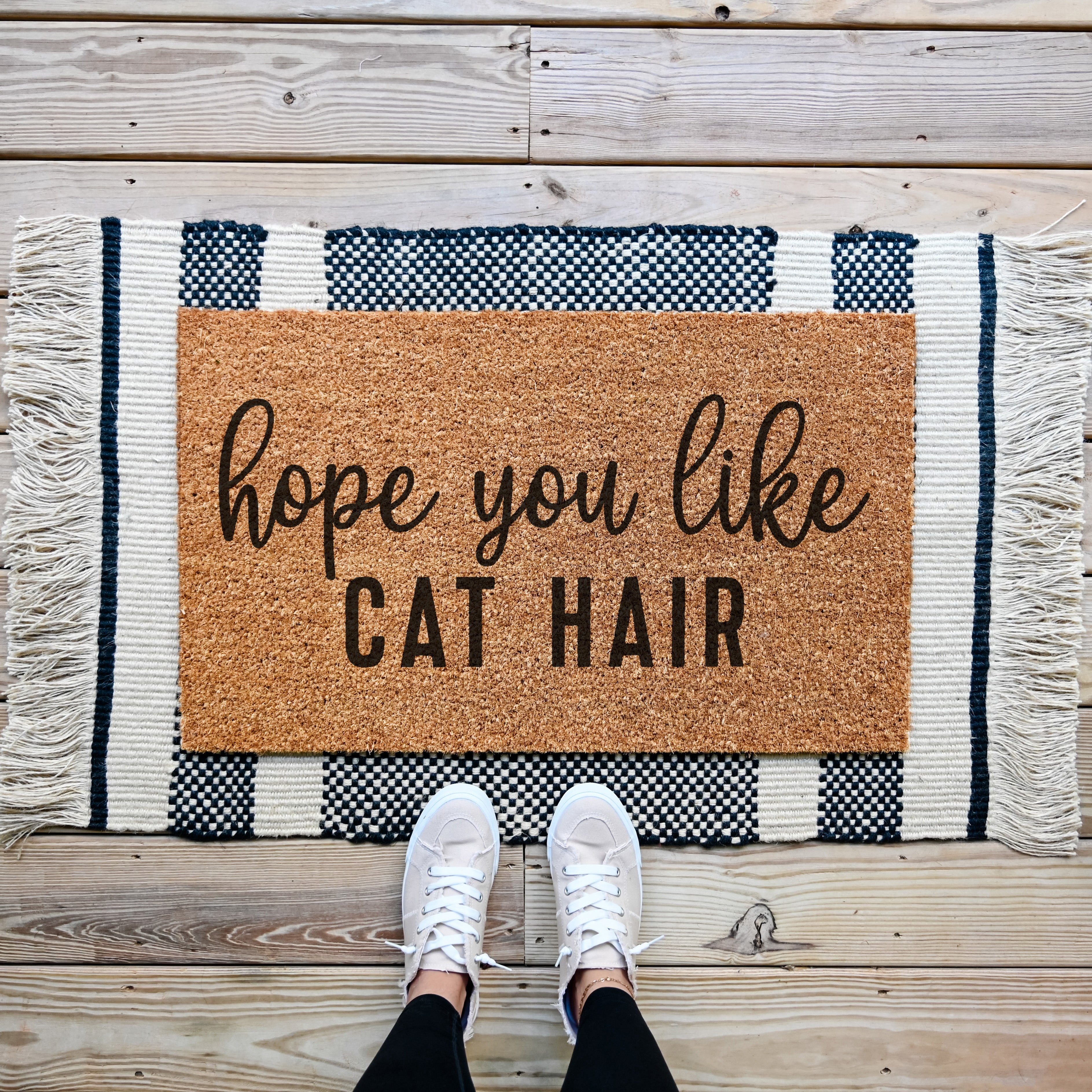 hope you like cat hair doormat.  coir doormat. pet doormat