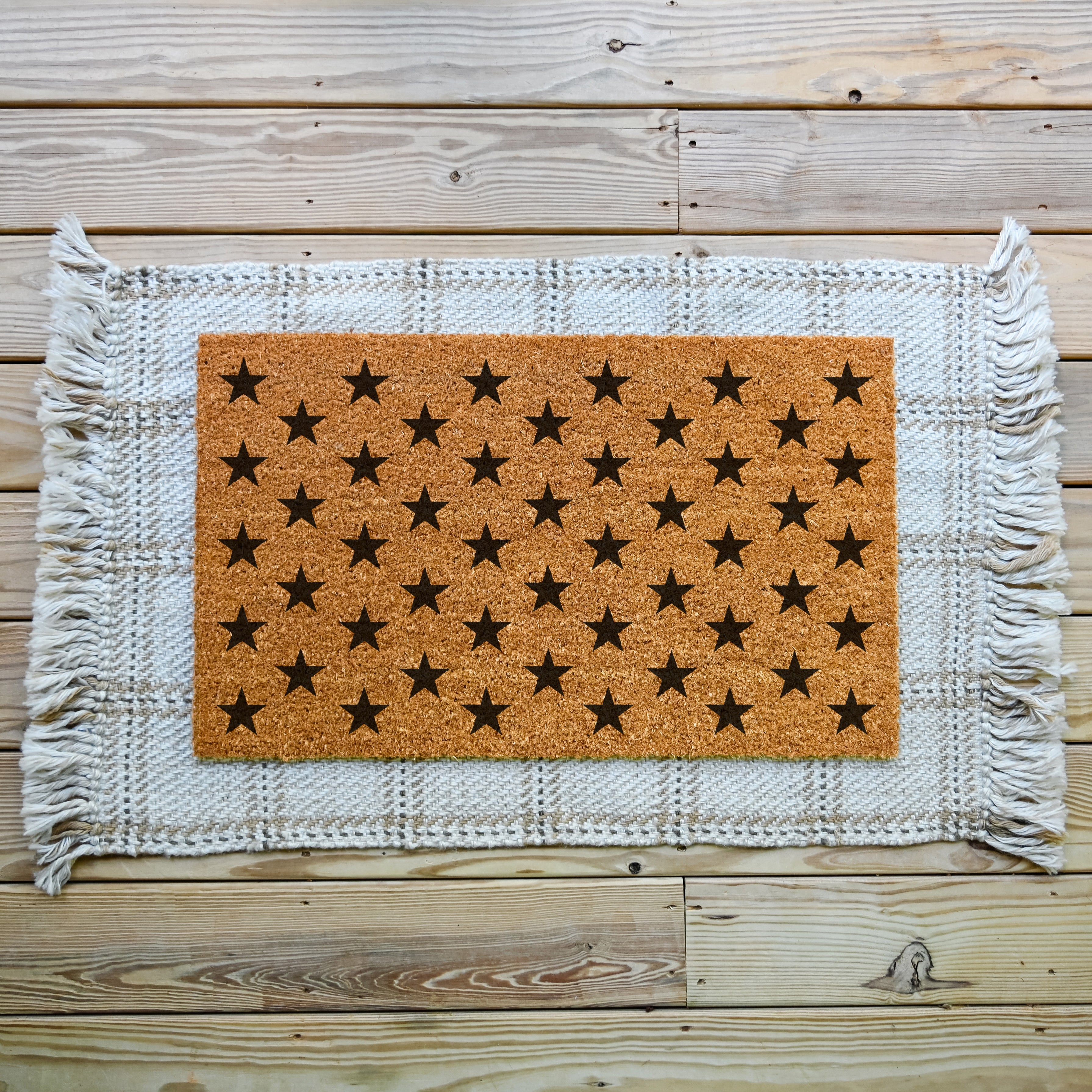 50 States Stars Doormat