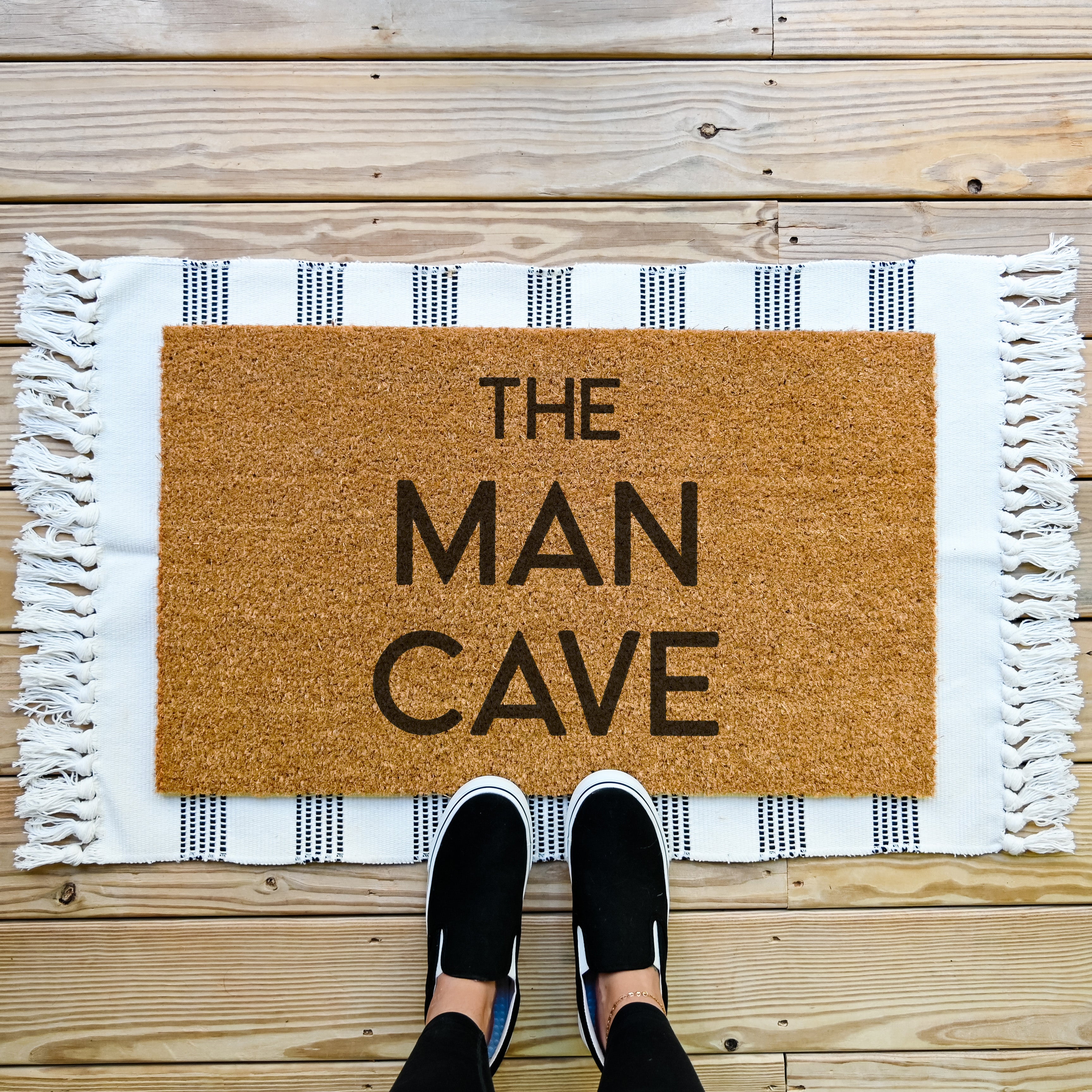 The Man Cave Doormat - Hamlin Row
