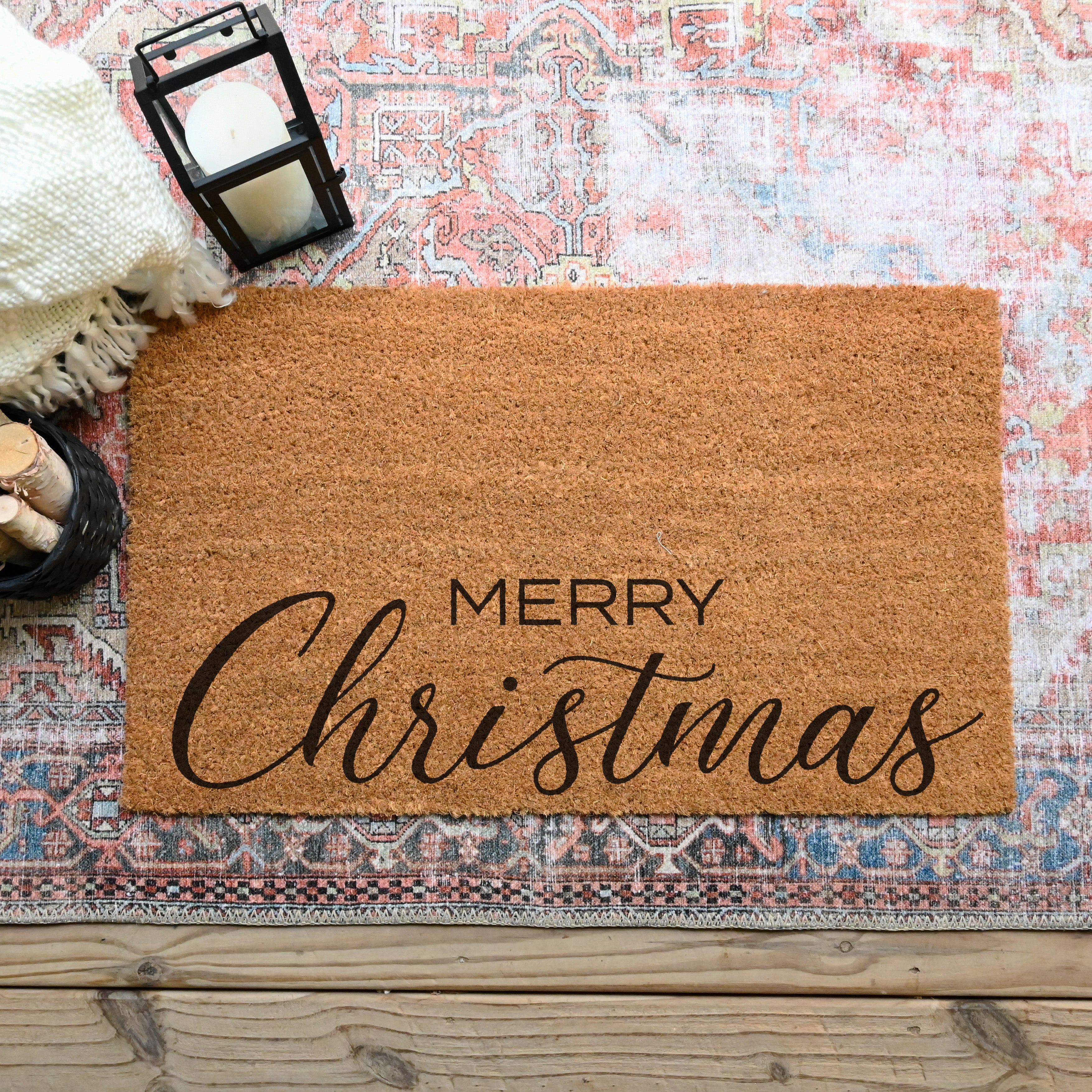 Merry Christmas Doormat - Hamlin Row