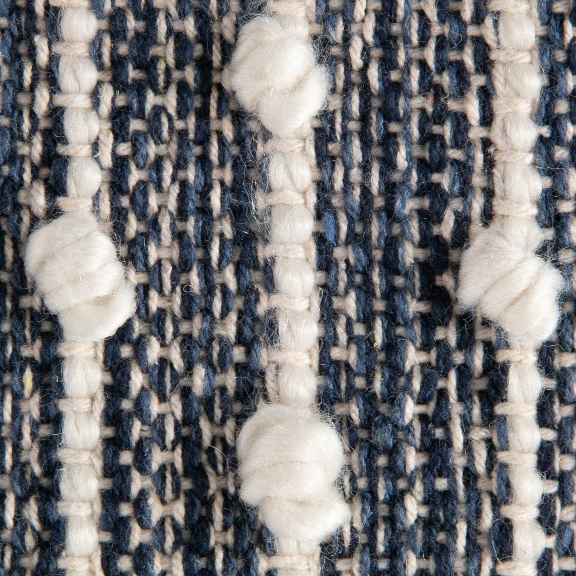 Recycled Cotton Loop Rug 2X3 Ft French Blue