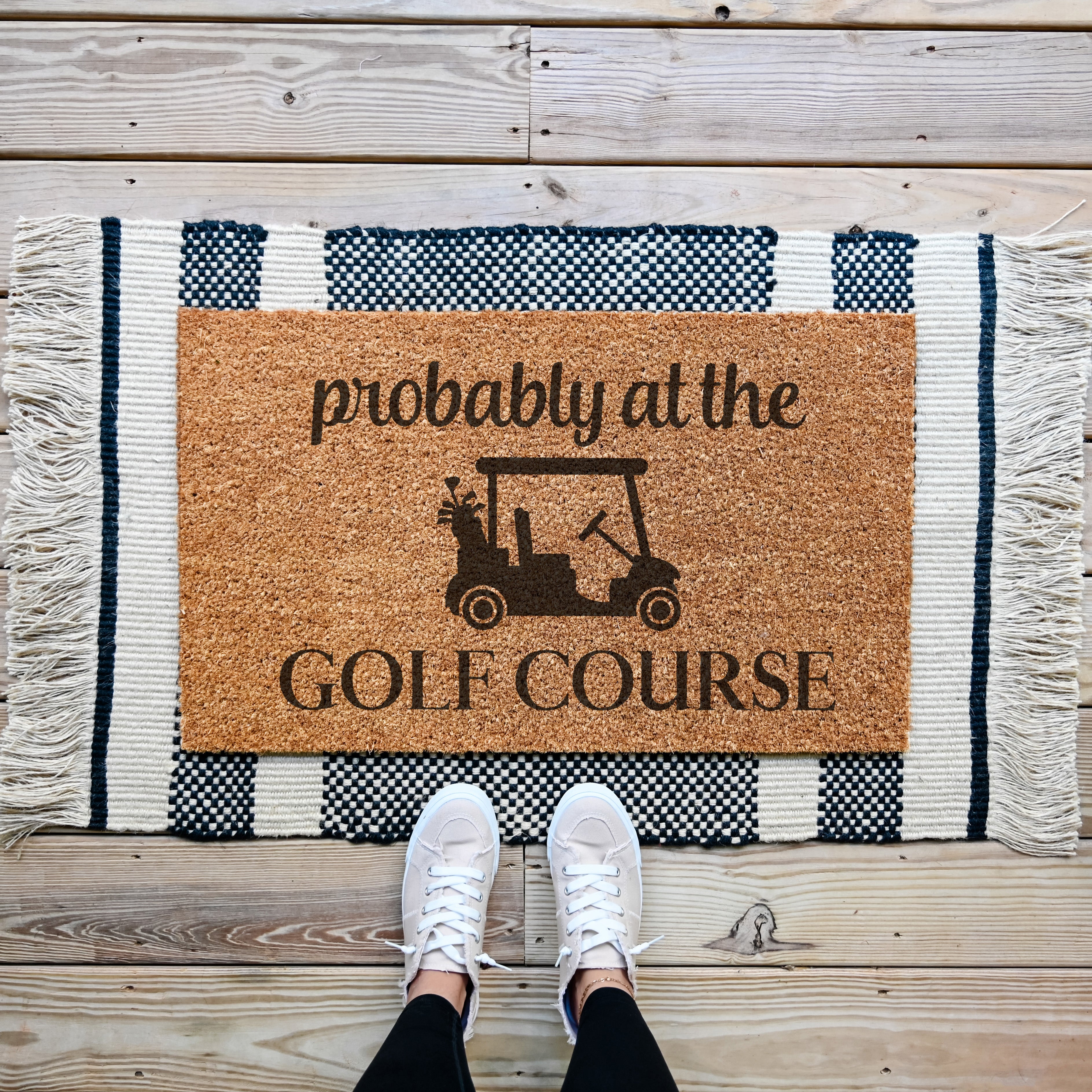 Probably At The Golf Course Doormat