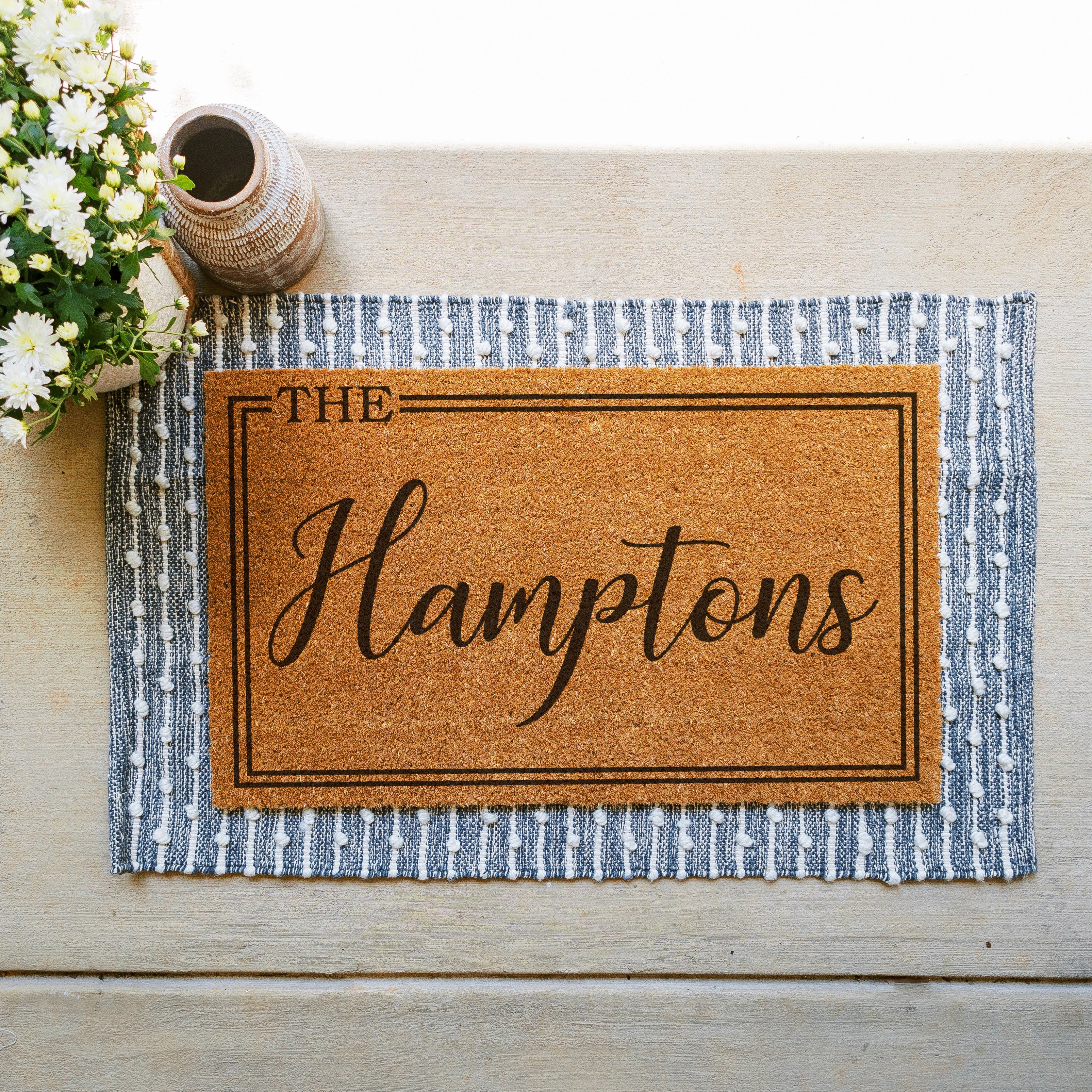 Personalized Last Name Doormat