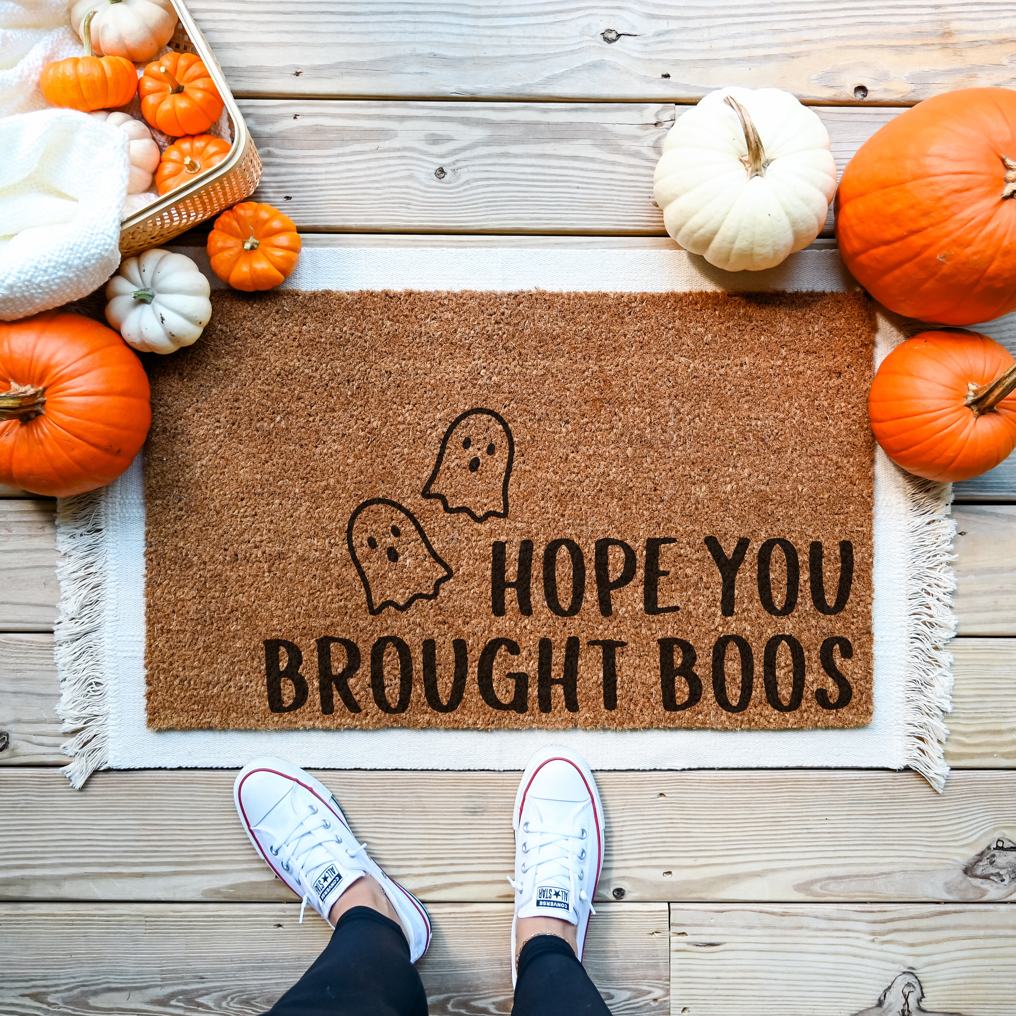 Hope You Brought Boos Doormat