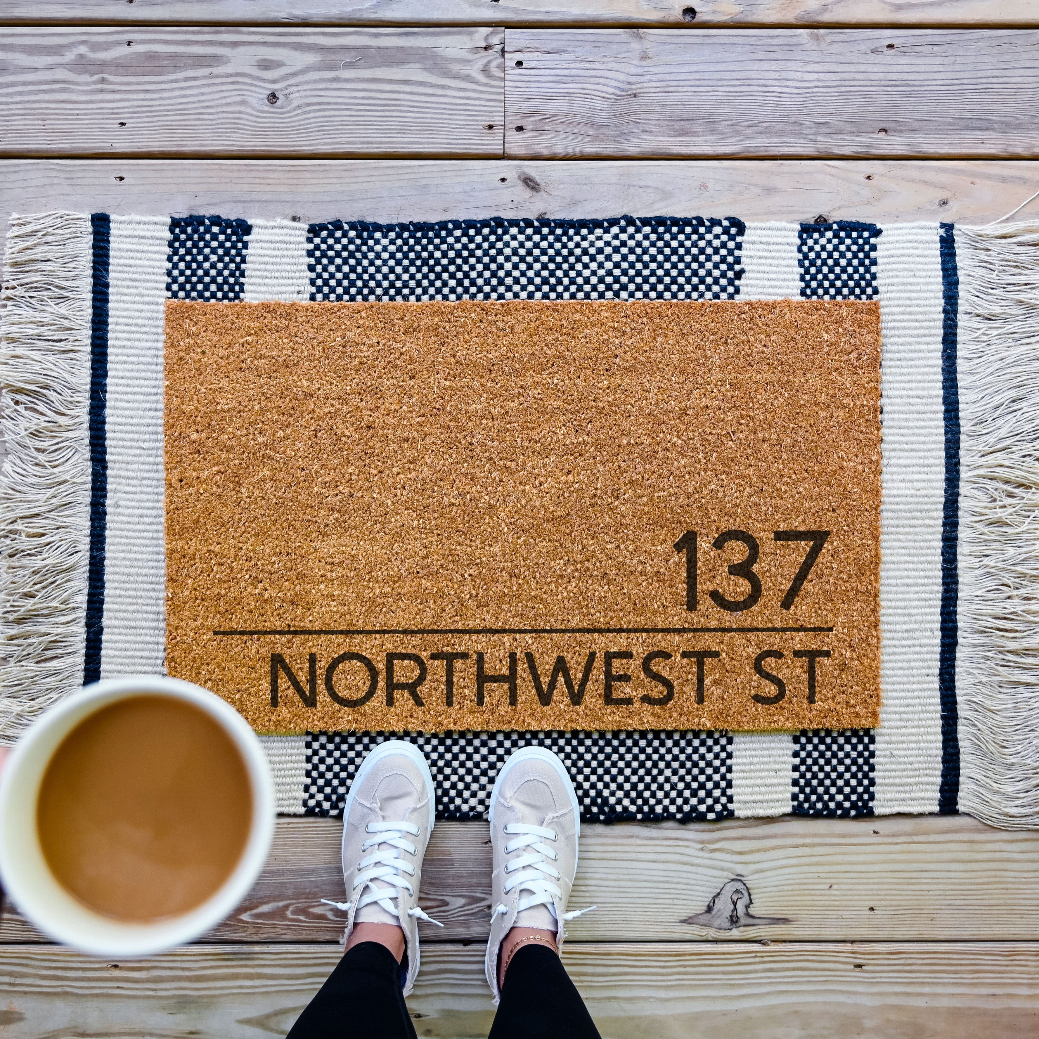 Personalized Address Custom Doormat