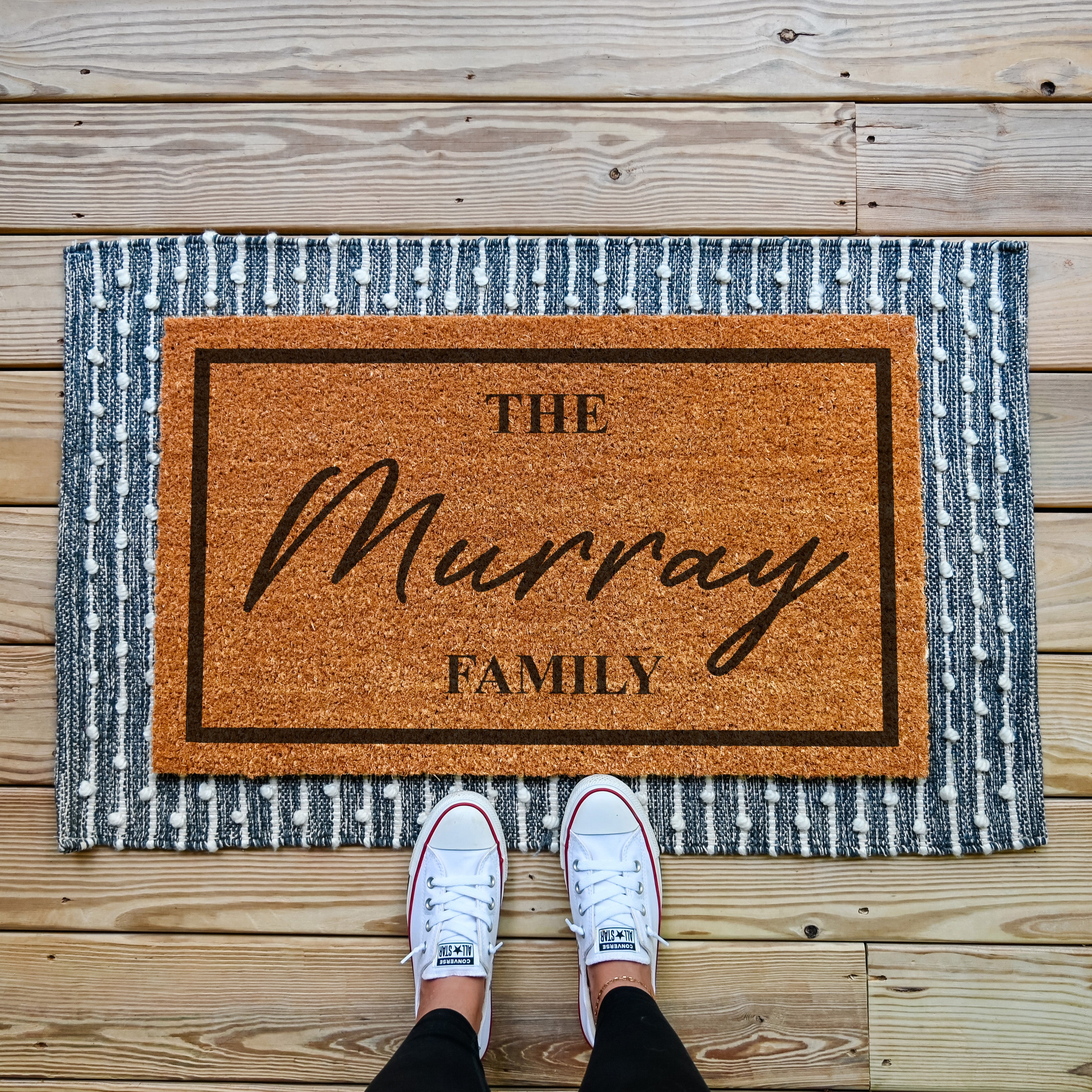 Personalized Family Last Name Doormat