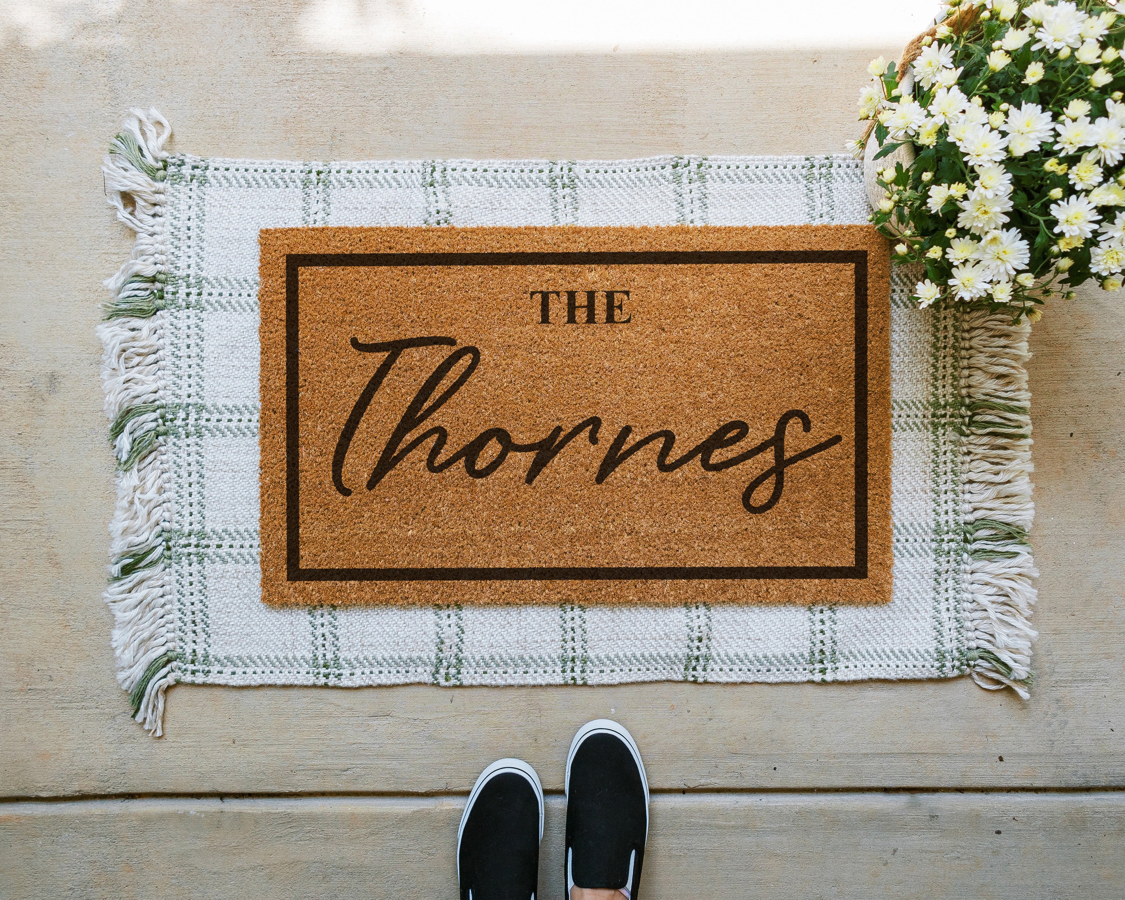 Customized Last Name Doormat