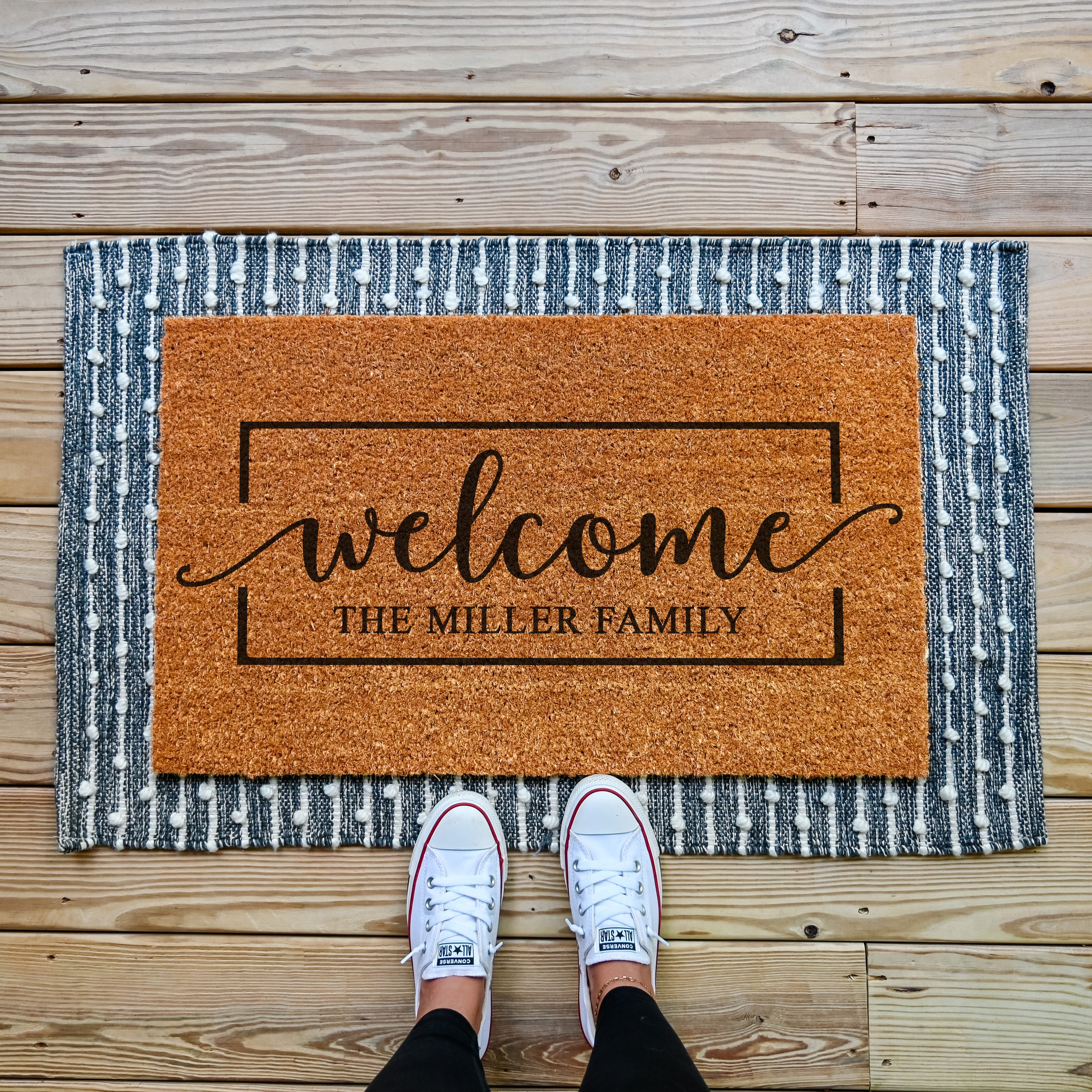 Personalized Welcome Mat - hamlinrow