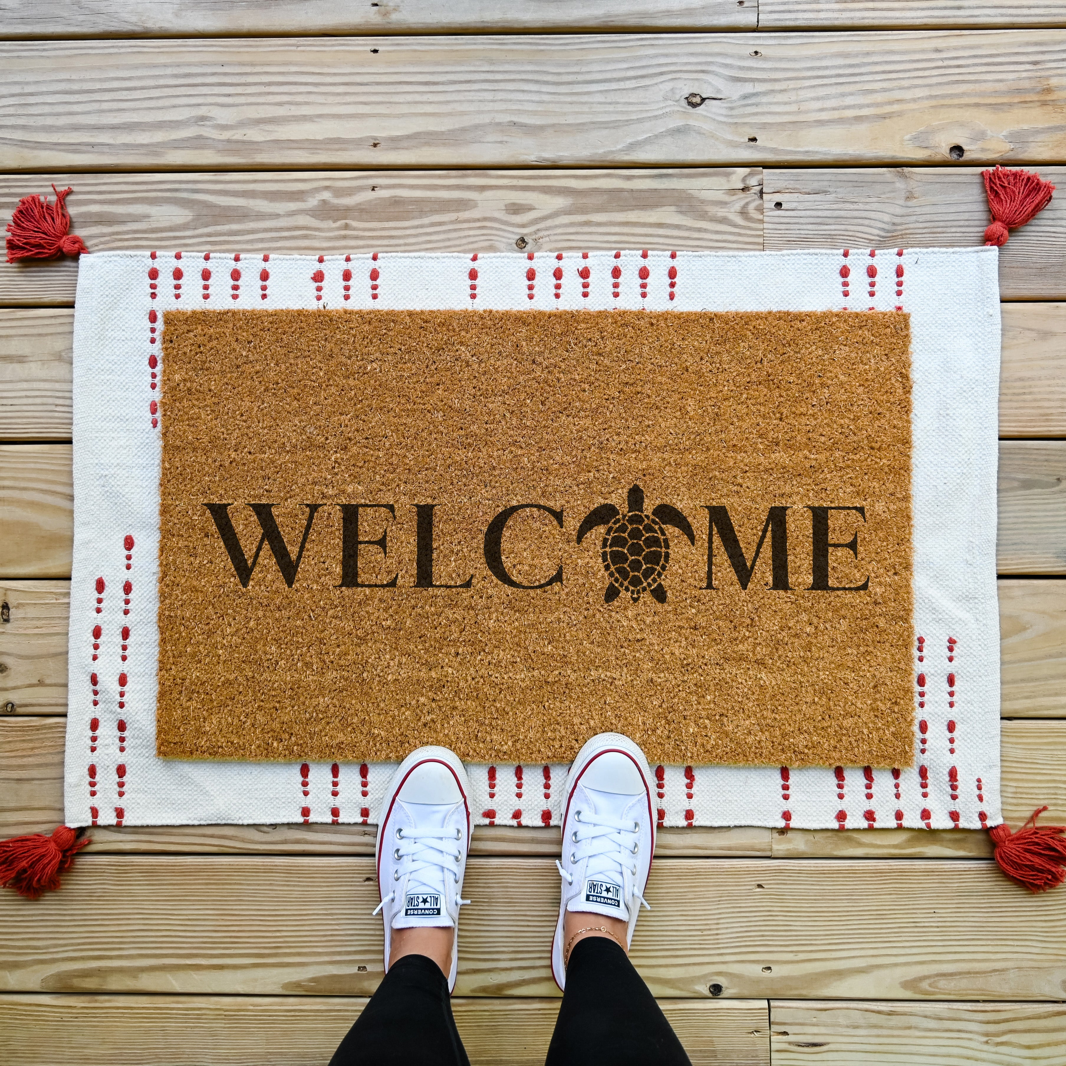 Turtle Welcome Doormat - Hamlin Row
