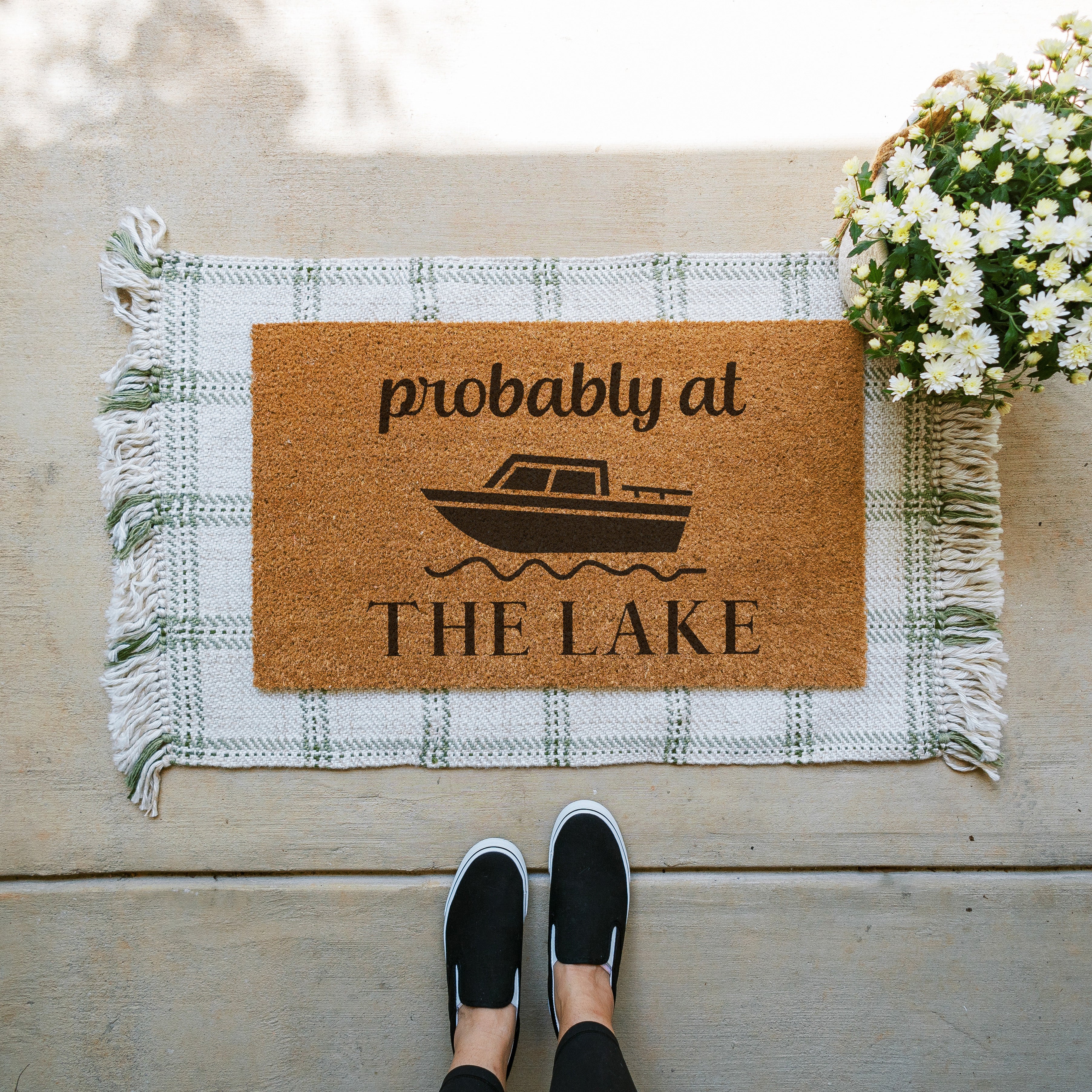 Probably At The Lake Doormat